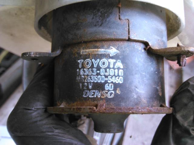 Kjølevifte elektrisk til Toyota Yaris 1999-2003 (Type I, Fase 1)  