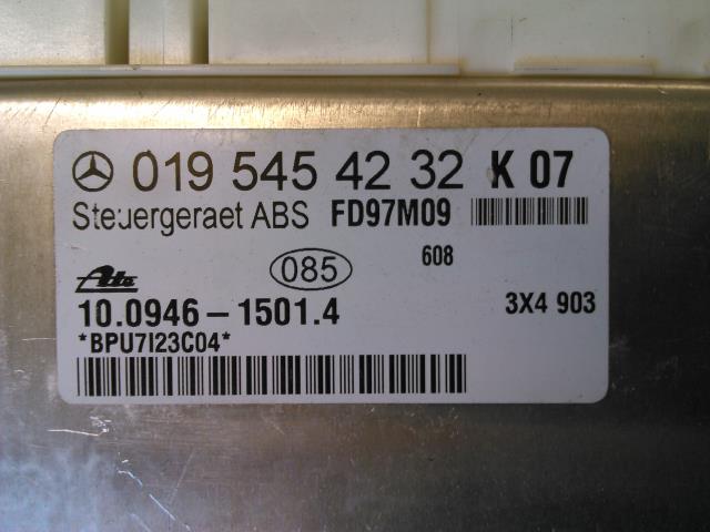 Styreenhet ABS til Mercedes C-Klasse 1993-2000 (W202) (W202) (ATE|0195454232|)