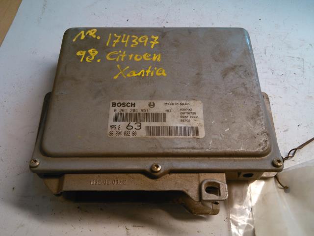 Styreenhet motor til Citroën Xantia, 1993-1998  (BOSCH|0 261 204 651)