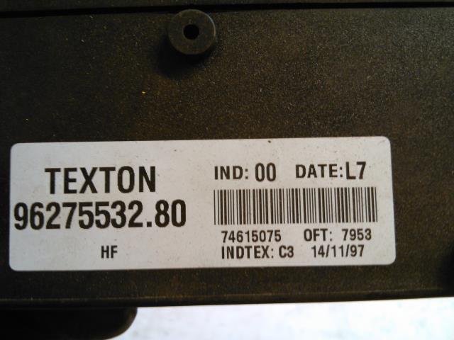 Styreenhet diverse til Citroën Xantia 1993-1998  (TEXTON|9625532.80|)