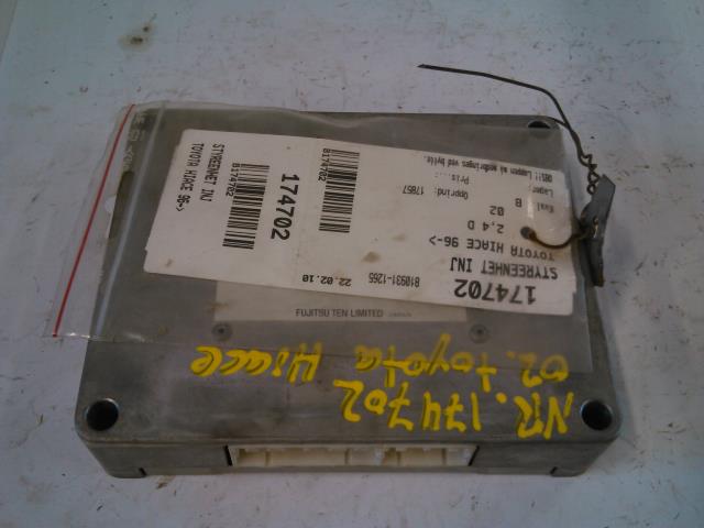 Styreenhet motor til Toyota Hiace, 2001-2006 (Fase 2)  (TOYOTA|89551-26091)