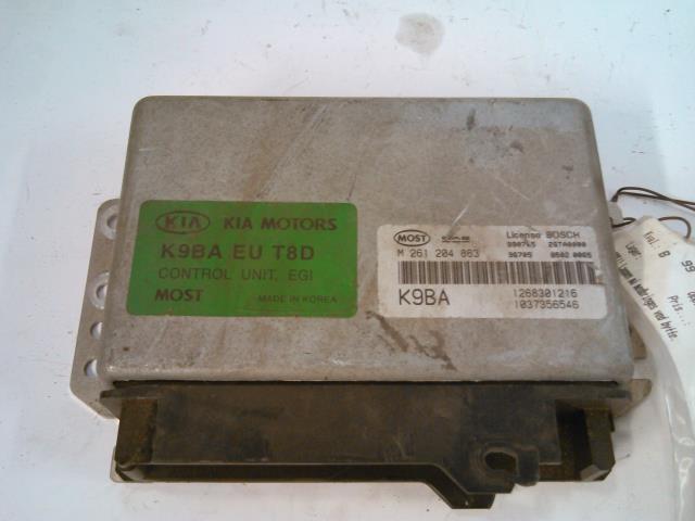 Styreenhet motor til Kia Clarus, 1997-1999  (KIA|K9BA EU T8D)