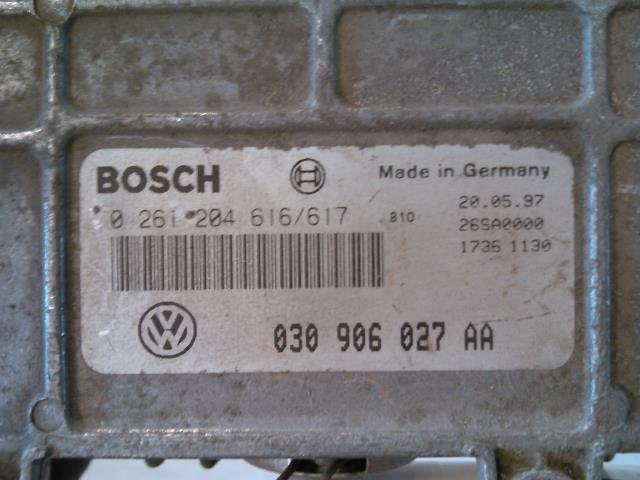 Styreenhet motor til VW Polo 1994-1999 (Type III, Fase 1)  (BOSCH|0 261 204 616|)