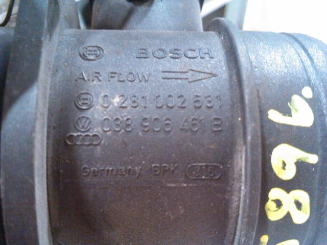 Luftmengde/luftmassemåler til VW Touran 2003-2006 (Type I, Fase 1)  (BOSCH|0 281 002 531|)