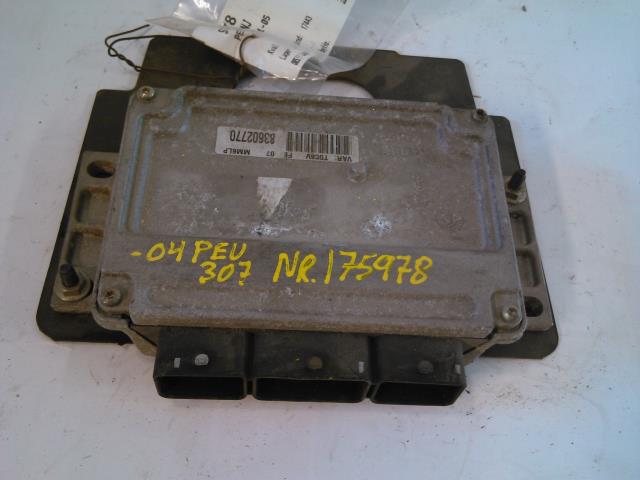 Styreenhet motor til Peugeot 307, 2001-2004 (Fase 1)  (M/MARELLI|T5C6V FE07MM6LP)