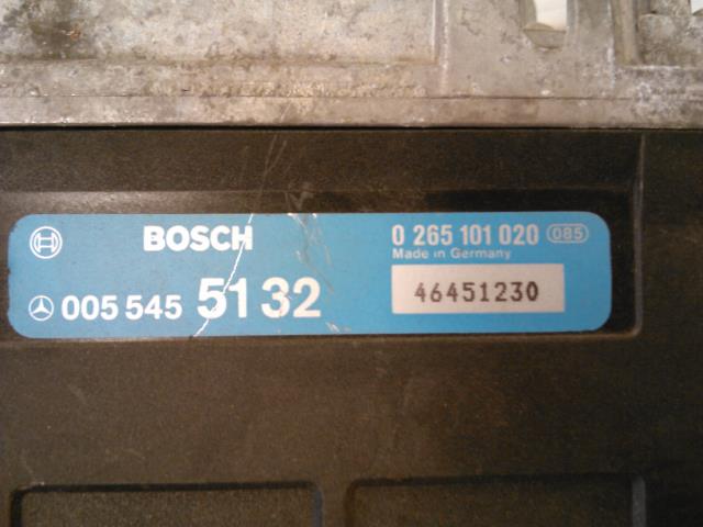 Styreenhet ABS til Mercedes 124 1986-1995 (W124) (W124) (BOSCH|0 265 101 020|005 545 5132|)