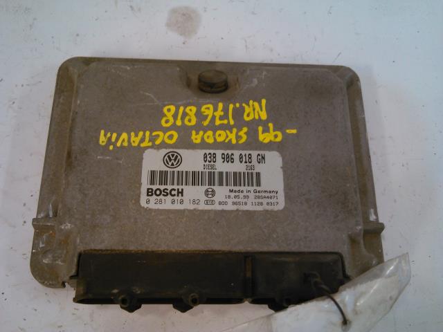 Styreenhet motor til Škoda Octavia, 1997-2000 (Type I, Fase 1)  (BOSCH|0281010182)