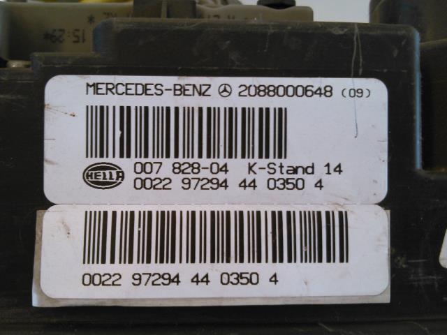 Vakuumpumpe til Mercedes E-Klasse 1995-2000 (Fase 1) (W210) (W210) (007828-04|208800648|0022972944403504)