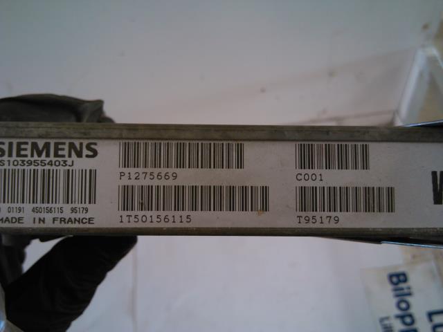 Styreenhet motor til Volvo 850 1991-1997  (SIEMENS|S103955403J|P1275669|1T50156115)