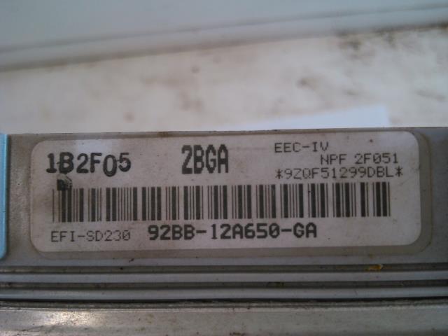 Styreenhet motor til Ford Sierra 1987-1993 (FORD|92BB-12A650-GA|EFI-SD2230|)