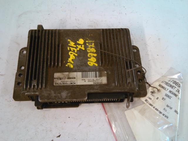 Styreenhet motor til Renault Megane, 1996-1999 (Type I, Fase 1)  (SIEMENS|7700105980)