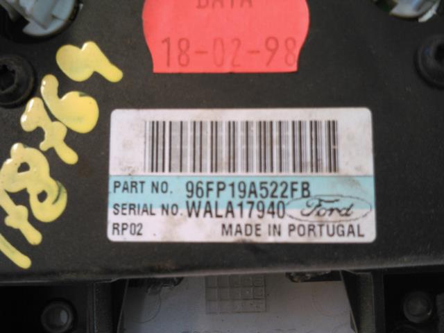 Varmeapparat betjening til Ford Puma 1998-2002  (96FP19A522FB|)