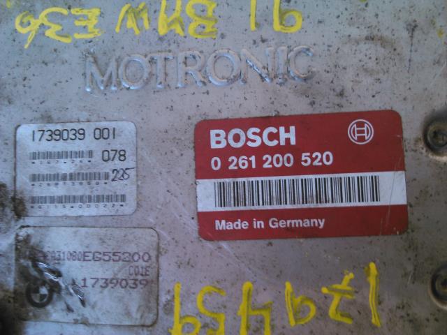 Styreenhet motor til BMW 3-Serie 1991-2000 (E36) (E36) (BOSCH|0261200520|1739039001|)