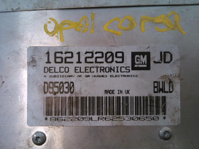 Styreenhet motor til Opel Corsa B 1993-2000 (DELCO|16212209|D95030|)