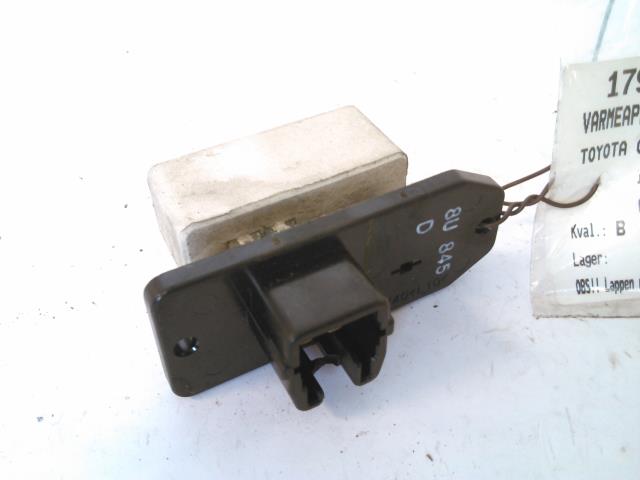 Varmeapparat motstand til Toyota Corolla, 1997-2000 (Fase 1)