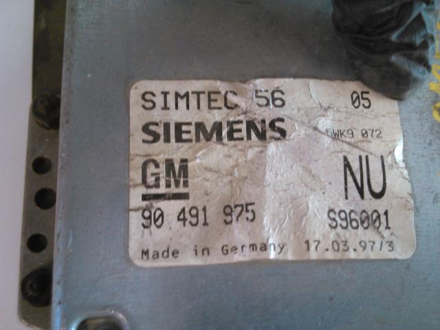 Styreenhet motor til Opel Omega B 1994-1999  (SIEMENS|90491975|)