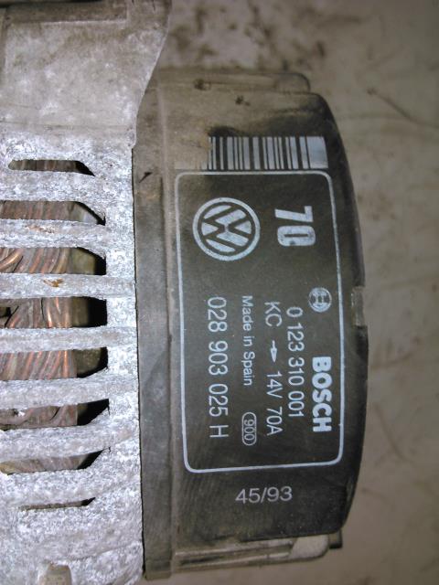 Dynamo til VW Golf III 1992-1997