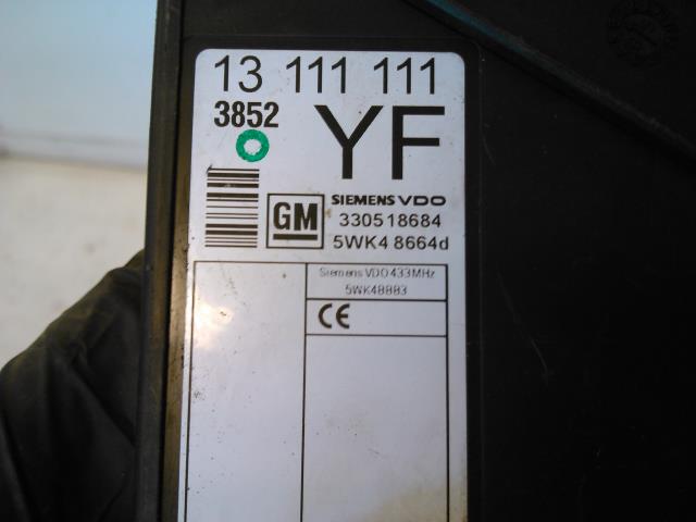 Styreenhet diverse til Opel Combo C 2002-2011 (SIMENS VDO|330518684|5WK48664|)
