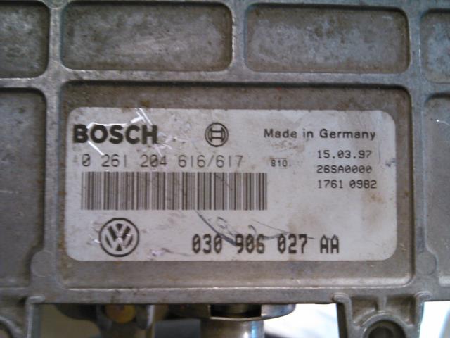 Styreenhet motor til VW Polo 1994-1999 (Type III, Fase 1)  (BOSCH|0261204616/617|030906027 AA|)
