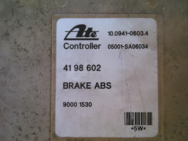 Styreenhet ABS til Saab 9000 CS 1992-1998  (ATE|10.0941-0603.4|)