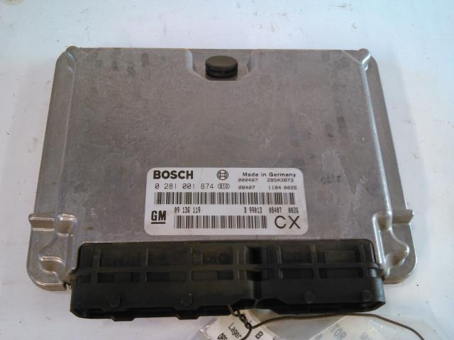 Styreenhet motor til Opel Vectra B, 1996-2001  (BOSCH|0281001874)