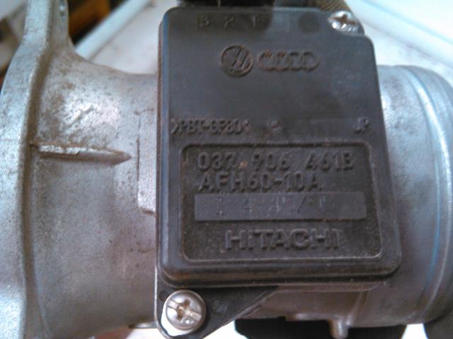 Luftmengde/luftmassemåler til Audi A4 1995-1999 (Type I, Fase 1) (B5) (B5) (HITACHI|037 906 461B|AFH60-10A|)