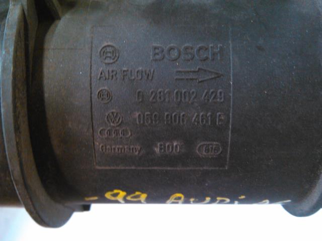 Luftmengde/luftmassemåler til Audi A6 1997-2001 (Type II, Fase 1) (C5) (C5) (BOSCH|0 281 002 429|059 906 461 E|)