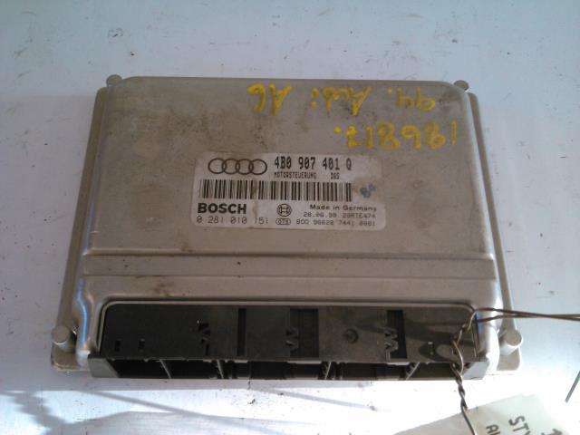 Styreenhet motor til Audi A6, 1997-2001 (Type II, Fase 1) (C5) (C5) (BOSCH|0281010151)