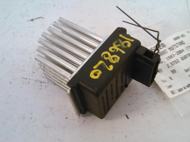 Varmeapparat motstand til Audi A6, 1997-2001 (Type II, Fase 1) (C5) (C5) (HELLA|4B0820521)
