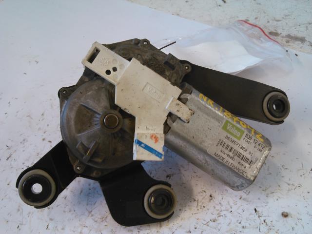 Viskermotor bakrute til Citroën C5 2001-2004 (Type I, Fase 1)  (VALEO|53012412|9632671980|)