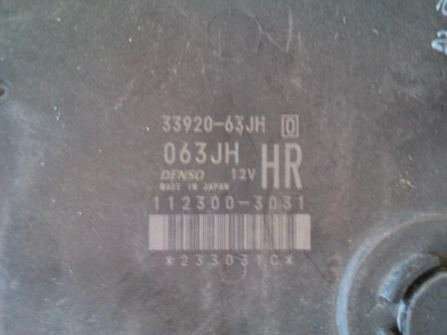 Styreenhet motor til Suzuki Swift 2005-2010  (DENSO|112300-3031|33920-63JH|)