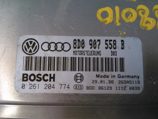 Styreenhet motor til VW Passat 1997-2000 (B5,3B) (B5,3B) (BOSCH|0261204774|8D0907558 B|)
