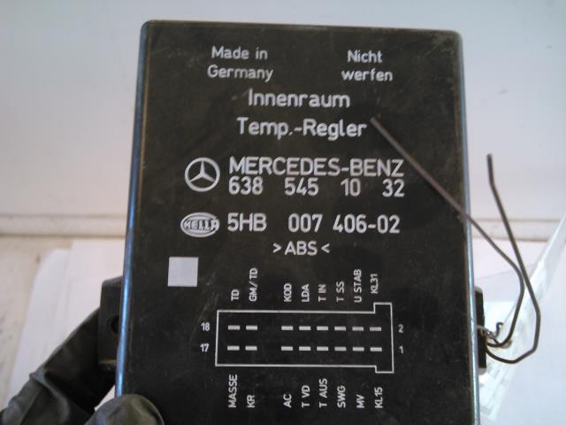 Styreenhet diverse til Mercedes Vito/Viano 1996-2003 (W638) (W638) (HELLA|5HB 007 406-02|)
