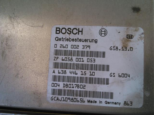 Styreenhet girkasse til Mercedes Vito/Viano 1996-2003 (W638) (W638) (BOSCH|0 260 002 379|A 638 446 15 10|)