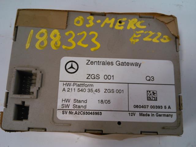 Styreenhet diverse til Mercedes E-Klasse, 2002-2006 (Fase 1) (W211) (W211) (MERCEDES|A2115403545)