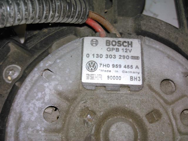 Kjølevifte elektrisk til VW Transporter / Caravelle 2003-2009 (Fase 1) (T5) (T5) 