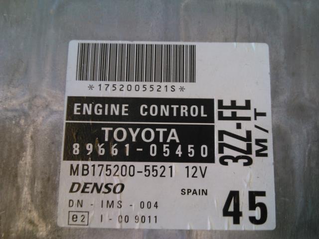 Styreenhet motor til Toyota Avensis 2000-2003 (Type I, Fase 2)  (DENSO|89661-05450|MB175200-5521|)
