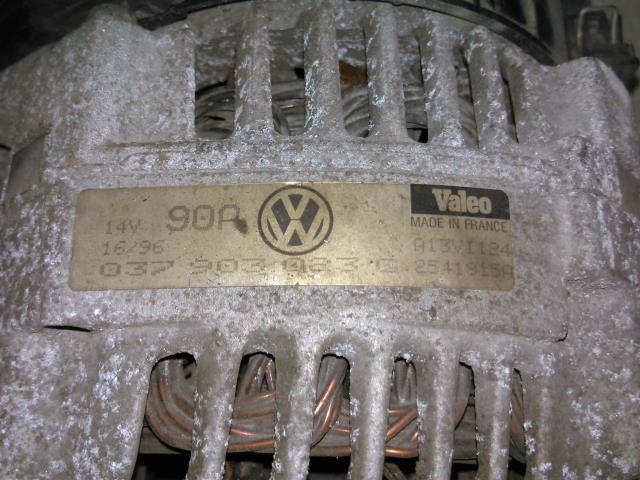 Dynamo til VW Golf III 1992-1997  