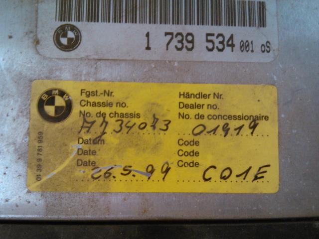 Styreenhet motor til BMW 3-Serie 1991-2000 (E36) (E36) (BOSCH|0 261 200 522|)