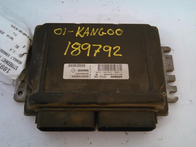 Styreenhet motor til Renault Kangoo, 1998-2003 (Type I, Fase 1)  (SIEMENS|S 110130088)
