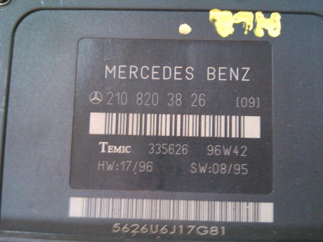 Styreenhet girkasse til Mercedes E-Klasse 1995-2000 (Fase 1) (W210) (W210) (TEMIC|335626 96W42|210 820 38 26|)