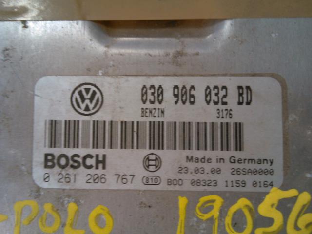 Styreenhet motor til VW Polo 2000-2001 (Type III, Fase 2)  (BOSCH|0 261 206 767|030 906 032|)