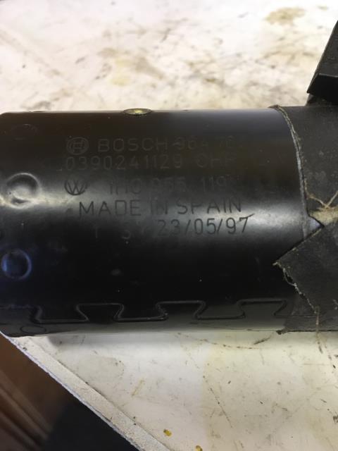 Viskermotor frontrute til VW Polo 1994-1999 (Type III, Fase 1)  