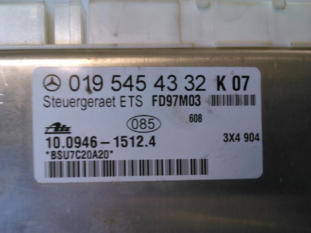 Styreenhet ABS til Mercedes C-Klasse 1993-2000 (W202) (W202) (ATE|10.0946-1512.4|019 545 43 32|)