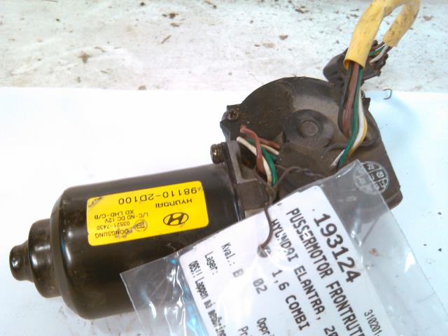 Viskermotor frontrute til Hyundai Elantra 2000-2007 (Type III)  (98700-2D000|)