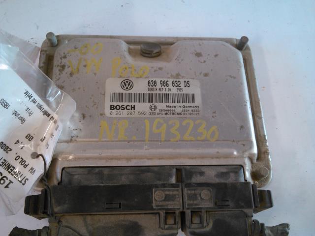 Styreenhet motor til VW Polo, 2000-2001 (Type III, Fase 2) (BOSCH|0 261 207 592)