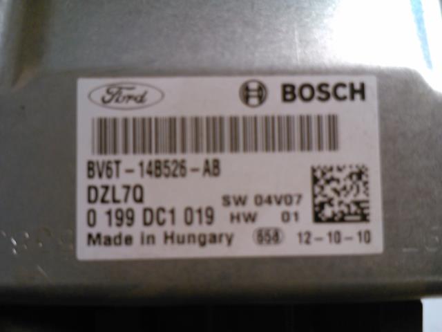 Styreenhet diverse til Ford Focus 2011-2014 (Type III, Fase 1)  (BOSCH|BV6T-14B526-AB|0 199 DC1 019|)
