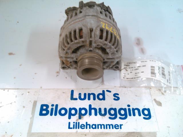 Dynamo til Opel Astra H, 2004-2009 (BOSCH|0 124 425 020)