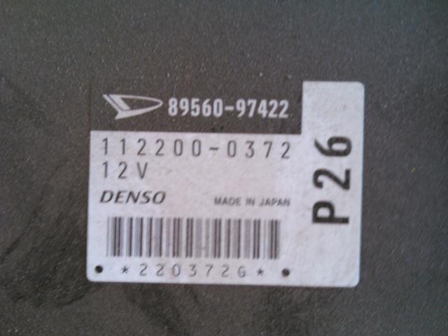 Styreenhet motor til Daihatsu YRV 2001-2006  (DENSO|112200-0372|89560-97422|)