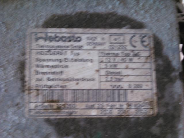 Dieselvarmer til Opel Combo C 2002-2011  (EBERSPACHR|)